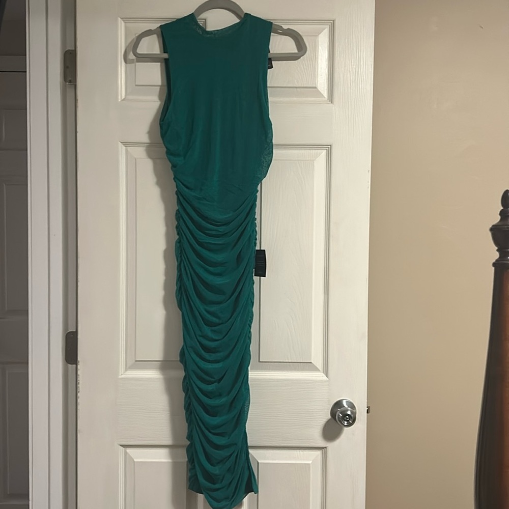 Lulus Green Midi Dress